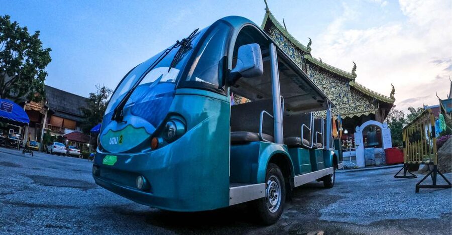 Chiang Mai: Nighttime City Highlights by EV Tram - Key highlights you will actually feel