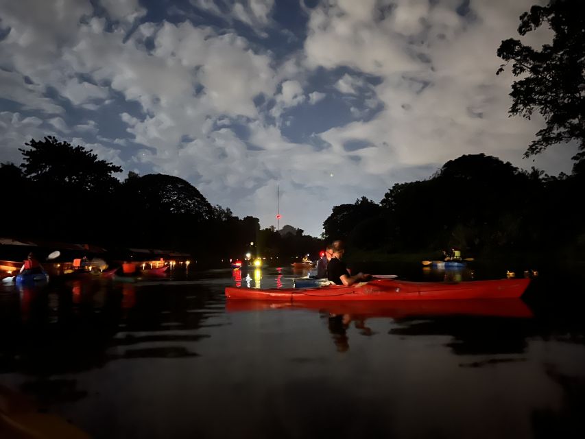 Chiang Mai: Ping River Night Kayaking into City Center - Mai Yai Trees, Music Drift, and the Riverbank Side of Chiang Mai