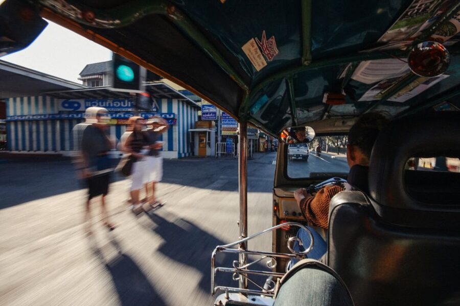Chiang Mai: Private Tuk Tuk Tour of City Temples With Pickup - The Three Kings Monument: a quick stop with city-founder meaning