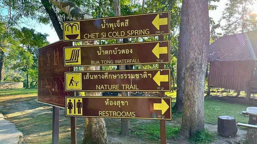 Chiang Mai: Sticky Waterfall, Chet Si Fountain Park Transfer - What the Chet Si Fountain National Park Stop Adds to the Day