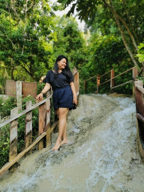 Chiang Mai: Sticky Waterfall scenic loop unseen lake &temple - The Hanging Bridge Walk for a Different Perspective