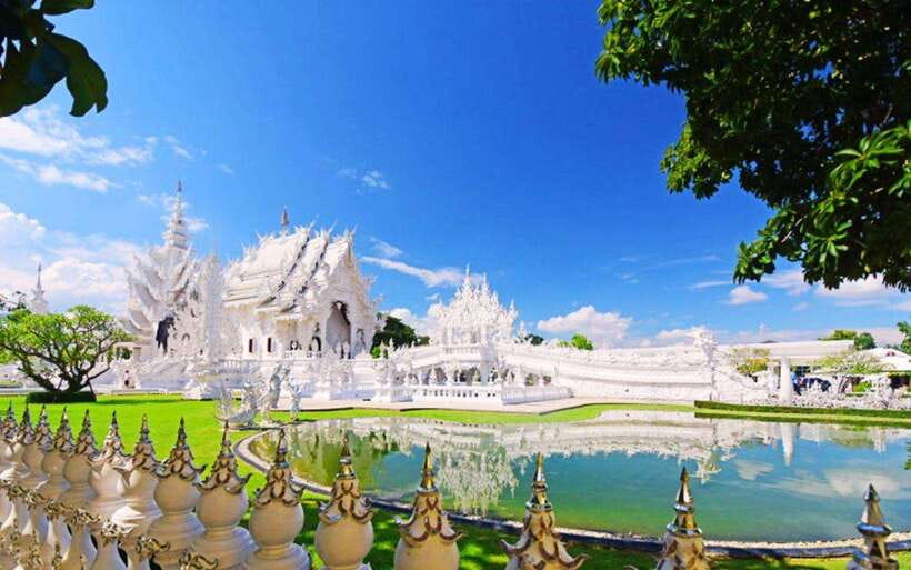 Chiang Mai: White, Blue & Big Buddha Temples in Chiang Rai - Wat Rong Khun, the White Temple: what the glittery skin is really about