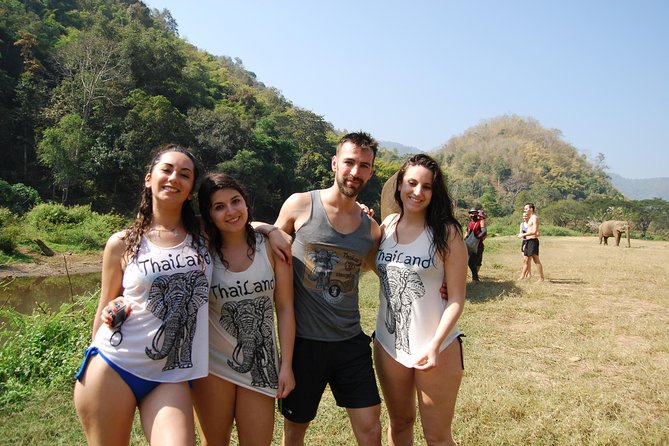 Chiang Mai Zipline White Water Rafting and Elephant Sanctuary - Elephant sanctuary: a calm block of time, with ethical questions worth asking