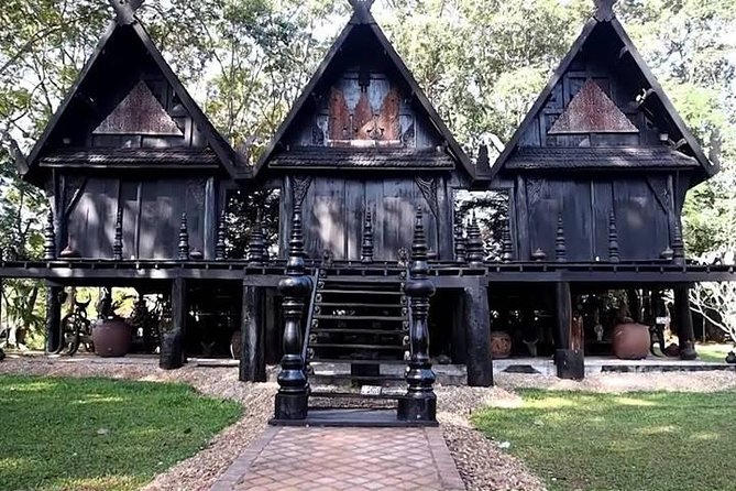 Chiang Rai and Golden Triangle Day Tour from Chiang Mai - Baan Dam Black House museum: artful buildings you can actually walk through