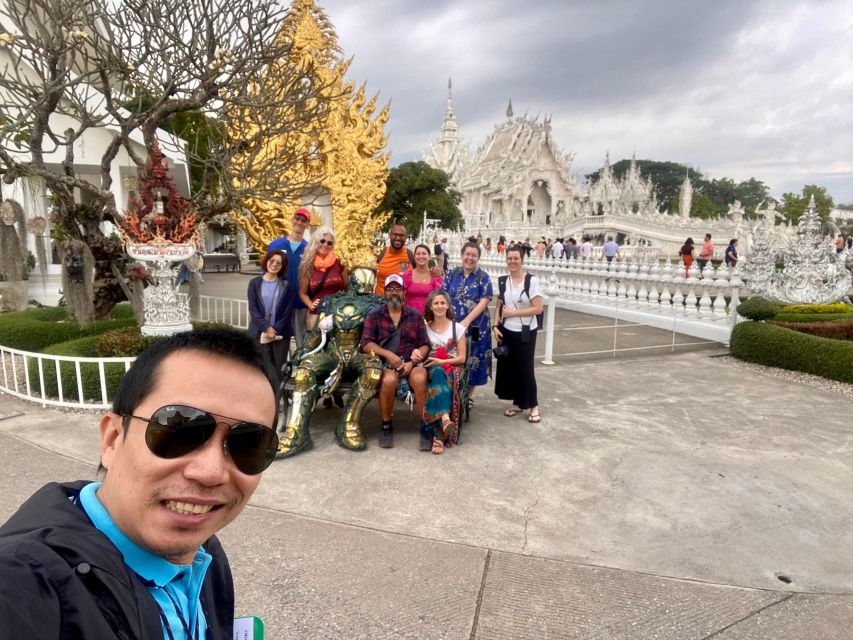 Chiang Rai Guide: Popular 7places 3Colors ,Golden Triangle - Blue Temple (Wat Rong Suea Ten): A Quick Art Stop That Shifts the Mood