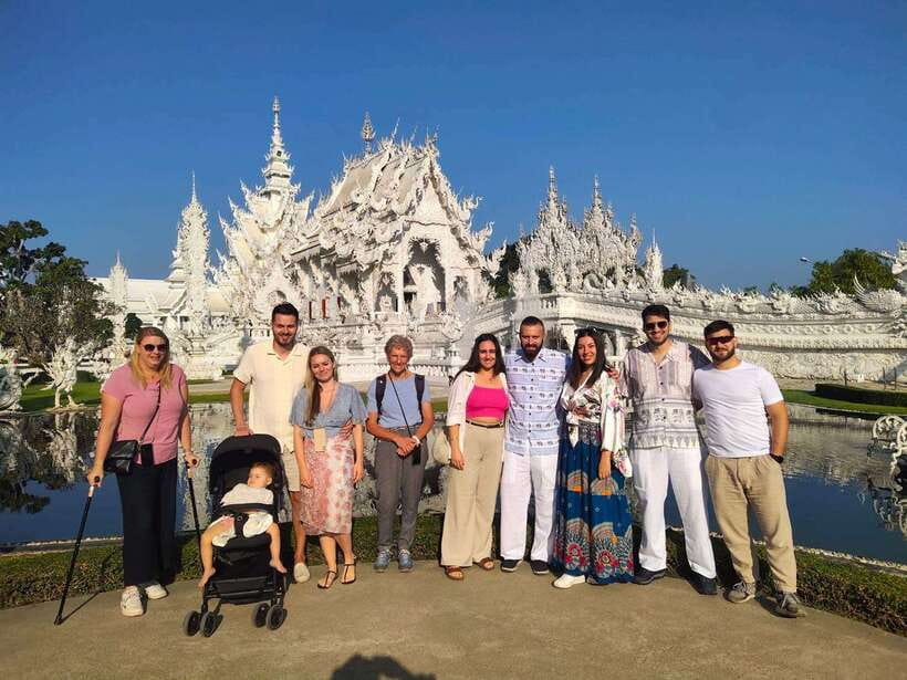Chiang Rai: Guided Highlights Guided Tour with Buffet Lunch - Wat Rong Khun White Temple: Your First Big Wow