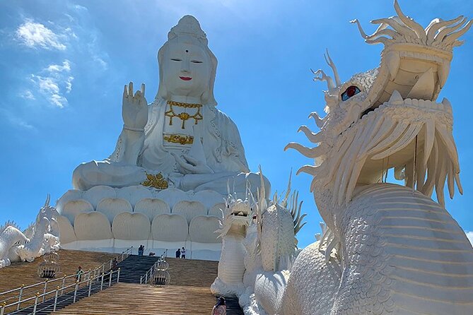 Chiang Rai Temples Private Tour from Chiang Mai - All Inclusive - Wat Rong Seur Ten Blue Temple: blue and gold with an interior surprise