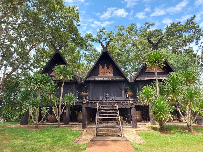 Chiang Rai: Top Temples & Signature Attractions ~Free Buffet - Black House Museum (Baan Dam): When Architecture Becomes Art