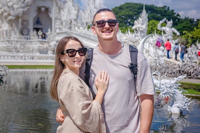 Chiang Rai White Blue Red Temples with Hot Spring from Chaing Mai - 7:00 am Pickup and Small-Group Flow from Chiang Mai Old Town