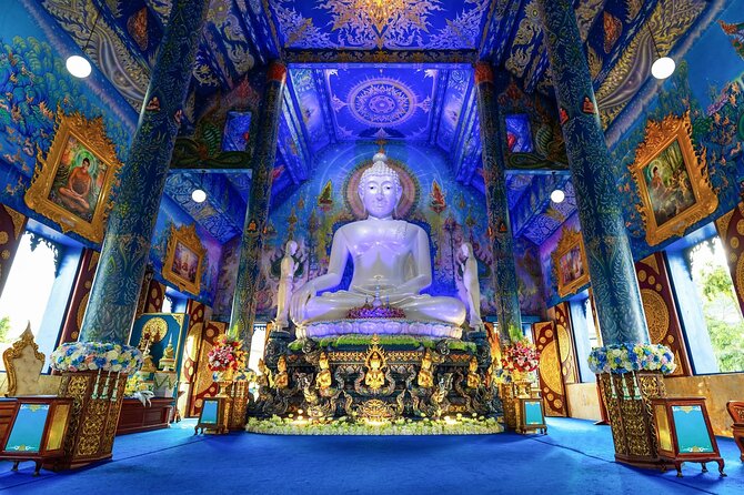 Chiang Rai White Temple, Blue Temple and more from Chiang Mai - Wat Rong Khun (White Temple): The Most Famous Stop, With a Big Style
