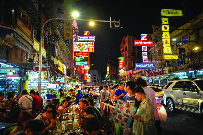 Chinatown Street Food Night Tour by Tuk Tuk in Bangkok - A tuk-tuk night plan that starts at the right hour