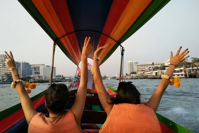 CHOB TUK TUK + Canal + Food Tasting - Marble Temple and Loha Prasat photo stops, quick but effective