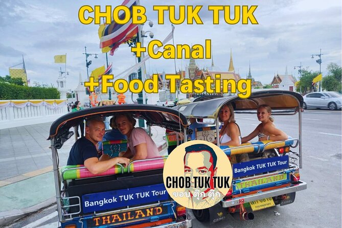 CHOB TUK TUK + Canal + Food Tasting - Rooftop mocktail break, where the route makes sense