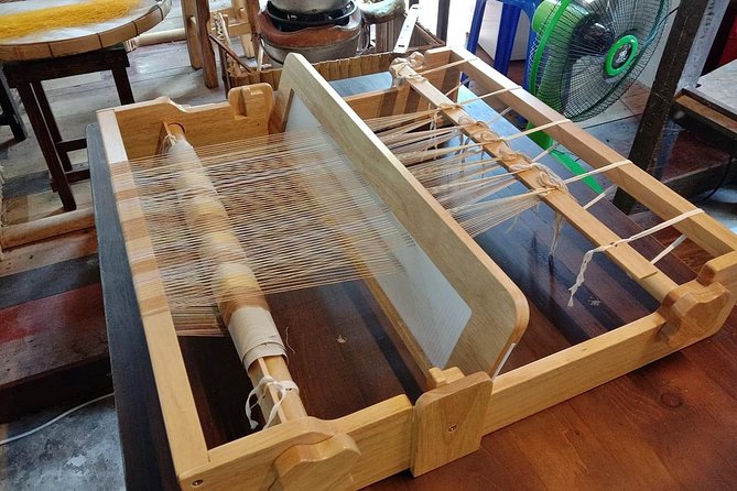 Completed Thai Silk Class Experience - Cross weaving and making your handmade souvenir