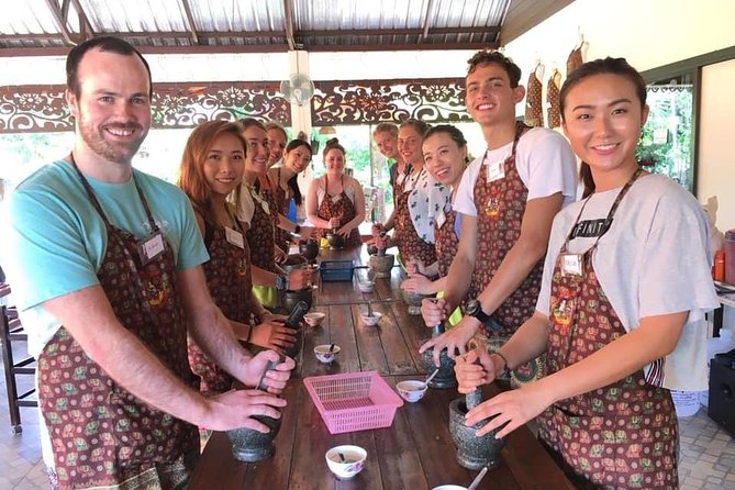 Cooking Morning Class Chiang Mai Visit Organic Garden and Market - Choosing your menu: curry paste, soup, and spice on your terms
