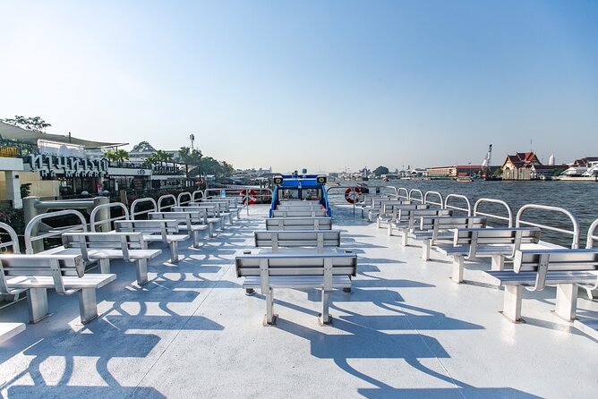 CTB Unlimited Hop CHAO PHRAYA RIVER: All Day River Pass - Onboard Comfort: Restrooms, Wi-Fi, and Less Stress Time