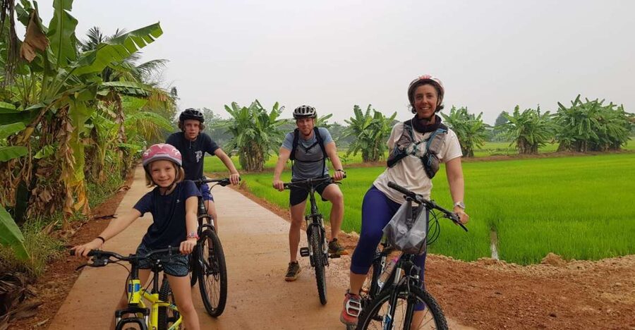 Cycling Sukhothai Full Day Countryside Tour - The First Stretch: Canal Riding and Village Life You Can See