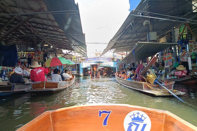 Damnoen Saduak and Maeklong Railway Market Tour with Private Car - Key highlights