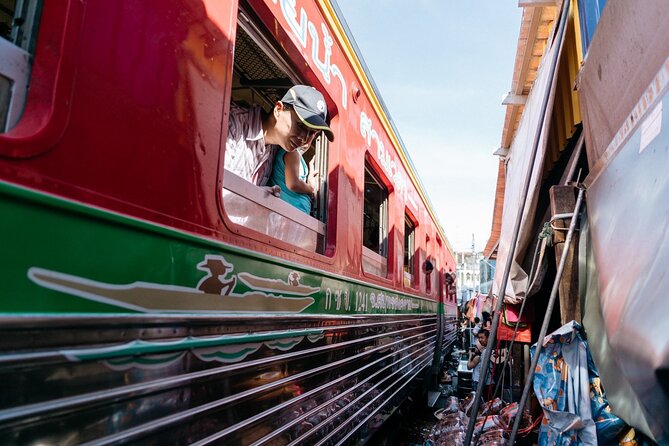 Damnoen Saduak Floating Market & Maeklong Train Market Tour - Ban Laem walking time: where you slow down a bit