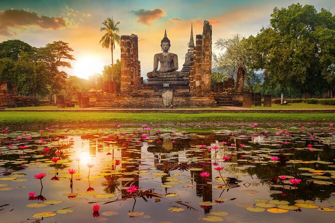 Discover Ayutthaya at Sunset: Historic Temples & River Cruise - Wat Chaiwatthanaram: riverside symmetry, prang silhouettes, and golden-hour potential