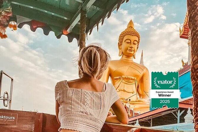 Discover Hidden Bangkok with Longtail Boat Tour - Stop 2: Wat Ratcha Orasaram (Chom Thong), Thai and Chinese details