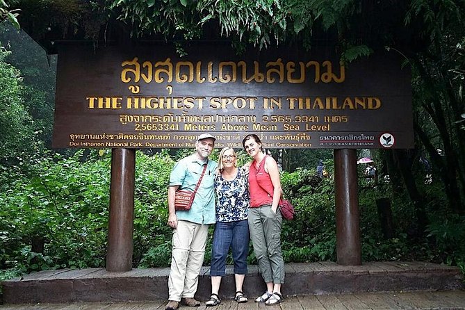 Doi Inthanon Discovery Tour: Waterfalls, Villages & Highest Peak - Stop 7: Wachirathan Falls in the afternoon light