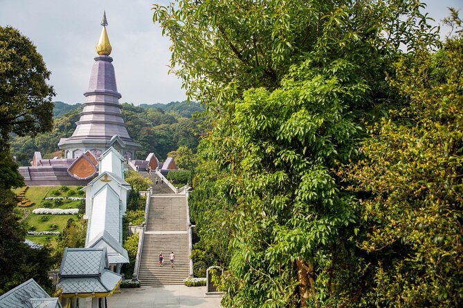 Doi Inthanon National Park Eco-Friendly Full Day Tour - Stop 3: Twin Royal Stupas with big viewpoint rewards