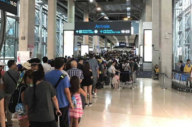 Don Mueang Guided VIP Fast Track Immigration Service - Departure service, the 2-hour lounge bonus