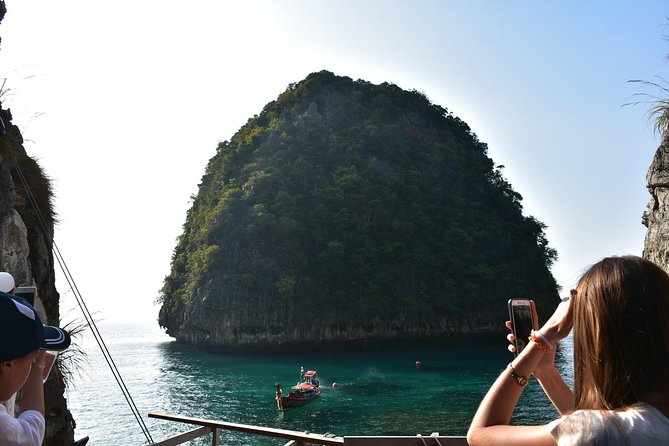 Early Bird Phi Phi Island & 4 Islands Speed Boat Tour from Krabi - Monkey Beach: A Short Stop With Smart Monkey Rules