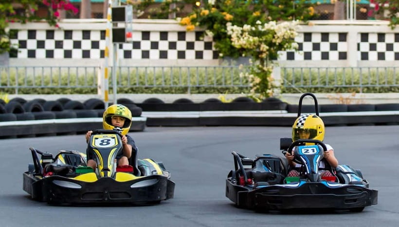 EasyKart Pattaya (Thepprasit): Go-Kart Racing Experience - Picking your kart: Kid Kart, Regular Kart, Double Seater, Fast Kart