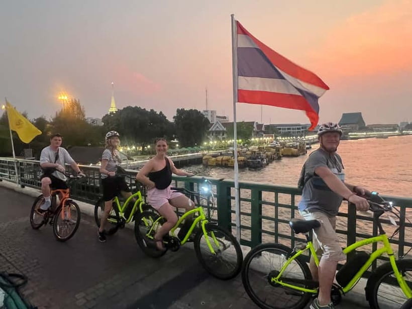 Electric Bike Tour - Starting at Bang Rak, Then Getting Into the Real City
