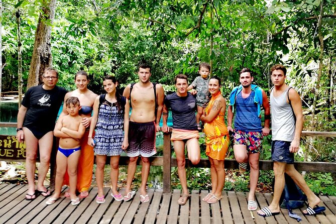 Emerald Pool: Jungle Tour, Private Full Day with Lunch - Tiger Cave Temple (Wat Tham Suea): monastery walls, then the 1,260 steps