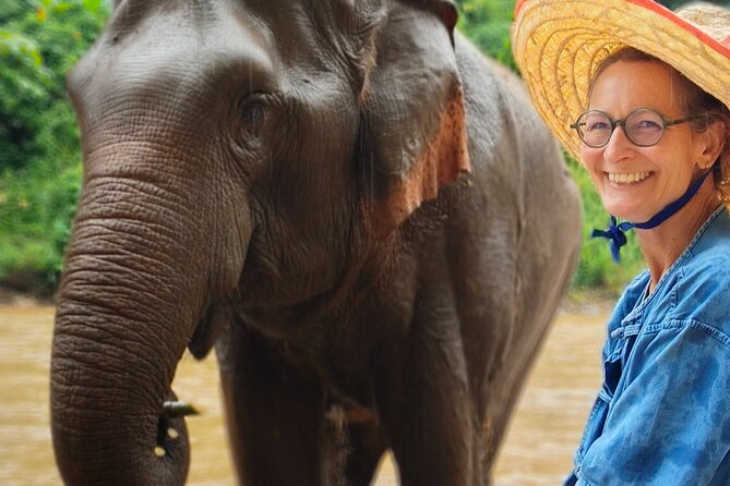 Ethical Elephant Visit and White Water Rafting in Chiang Mai - E-co Adventure Camp in Kuet Chang: Feed, Walk, and Learn (No Riding, No Chains)