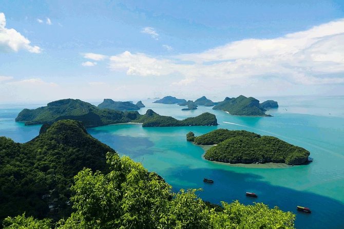 Explore Angthong National Marine Park by Big Boat from Koh Samui - The full day timeline, what happens between 7:15 and 5:00