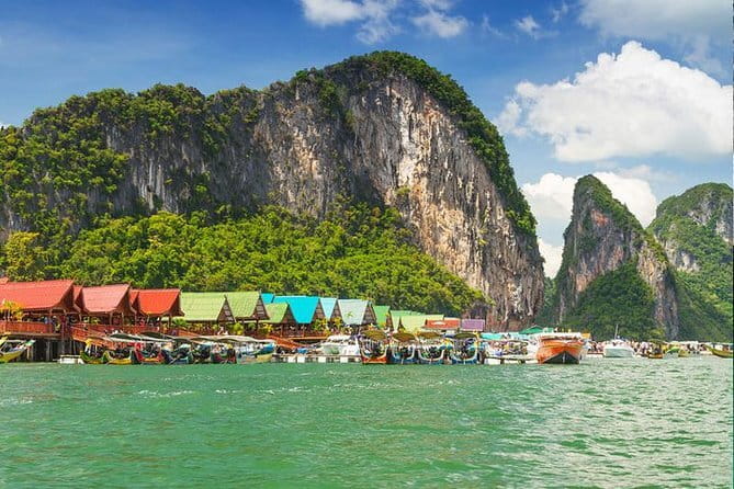 Exploring Phang Nga Bay national park with Lunch and Dinner - DJ onboard, Wi-Fi, and the party-leaning atmosphere