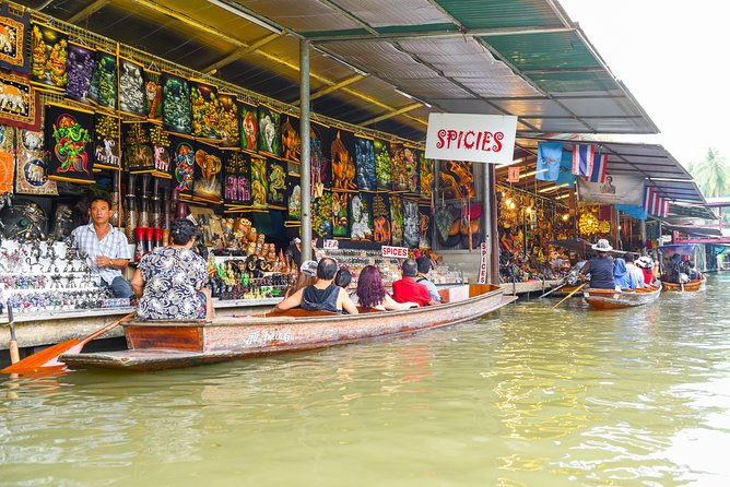 Floating Markets Day Trip from Bangkok - Damnoen Saduak floating market: shopping time with a tourist-center reality check