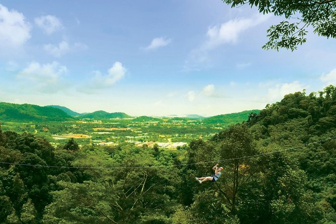 Flying Hanuman Zipline Adventure – Soar Through the Jungle! - What the actual zipline ride feels like in Phuket jungle
