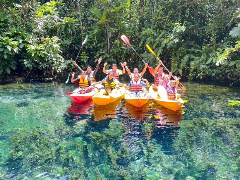 From Ao Nang: Kayaking at Klong Rud with Hotel Transfers - From Ao Nang to Klong Rud Pier, getting on the water fast