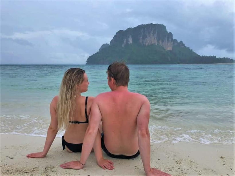 From Aonang: 4 Islands one day tour with Lunch - Tup Island Sand Bar: Clear Water, Real Swim Time