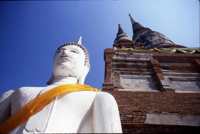 From Bangkok: Ayutthaya Heritage Tour with Sunset Boat Ride - Wat Chaiwatthanaram: the riverside temple that changes with the light