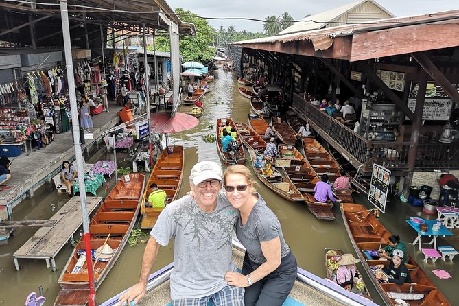 From Bangkok : Kanchanaburi Tour with Floating market Visit - Mae Klong Railway Market: Watching Trains Share the Same Space