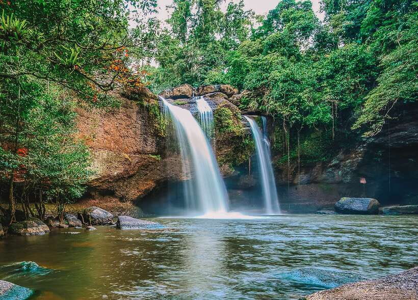 From Bangkok: Khao Yai National Park Small-Group Day Trip - Haew Narok Waterfall trek: three tiers, real power