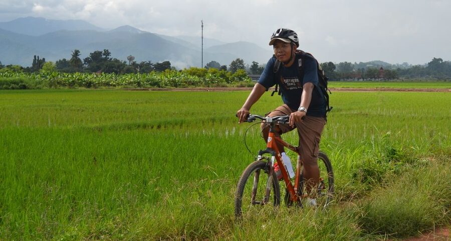 From Chiang Mai: Mae Taeng Valley and Waterfalls Cycle Tour - Buatong sticky waterfalls: swimming, climbing, and the fun part of the day