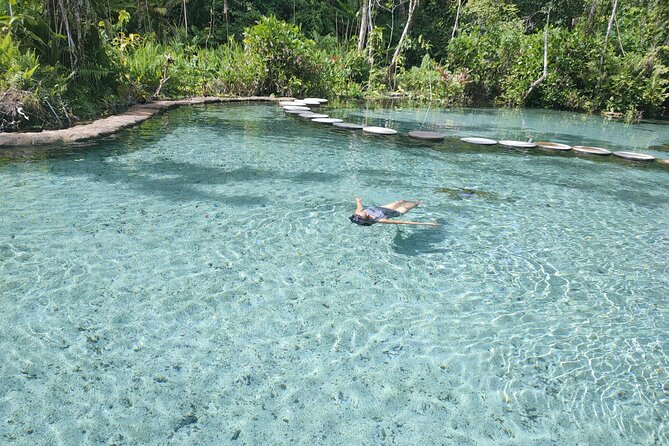 From Khao Lak : Cheow Lan Lake & Nam Rad Emerald Pool - Cheow Lan Lake by Boat: Three-Brother-Pillar and Cave Time