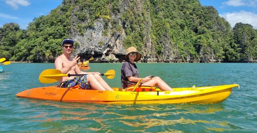 From Ko Lanta: Half Day Sea Cave Kayaking Small Group - Getting going from Tung Yee Peng: the start that sets the tone
