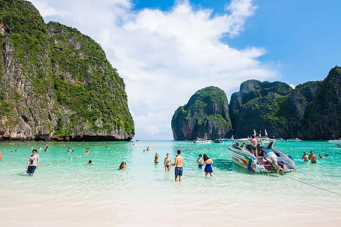 From Krabi - 4 Islands Speedboat Tour with Lunch & Snorkelling - Phra Nang Cave Beach: the famous sand, plus the princess spirit house