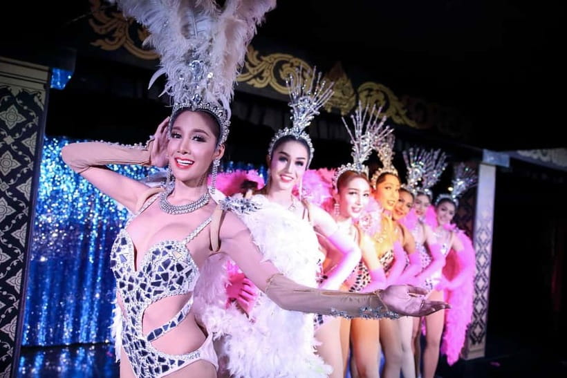 From Krabi: Blue Dragon Cabaret Ticket Dazzling Night - Getting to the show: Ao Nang meeting point, no hotel pickup