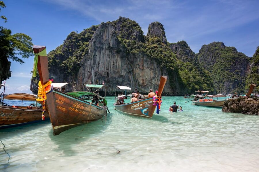 From Phi Phi: Full Day Longtail Tour Maya Bay & Snorkeling - Shark Point snorkeling: the moment most people remember