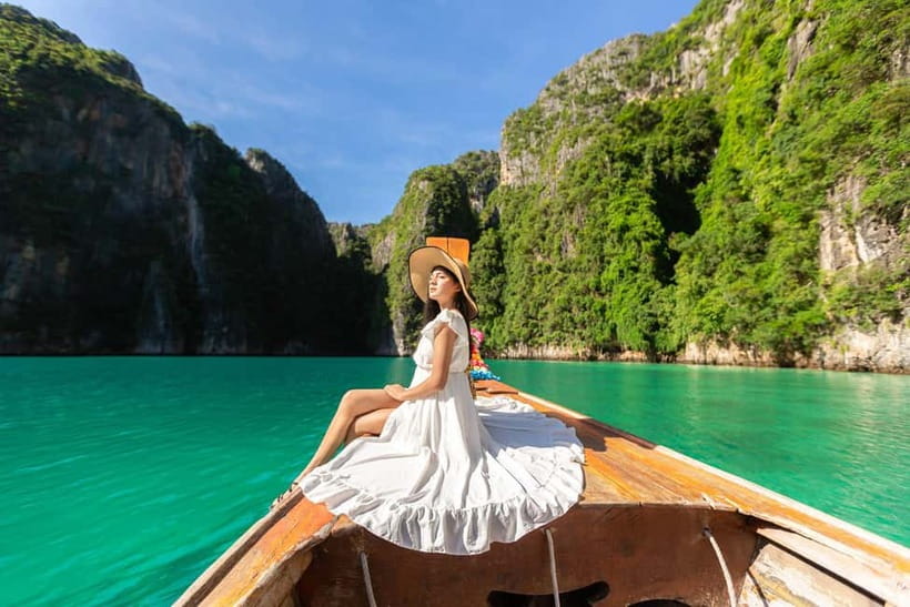 From Phi Phi: Half Day Longtail Boat Tour to Maya Bay - Monkey Beach and Viking Cave: quick stops with big photo payoff