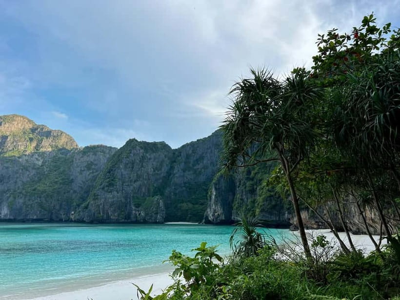From Phi Phi: Maya Bay HalfDay Longtail Boat with Snorkeling - Viking Cave Limestone Drawings: Quick Stop, Good Payoff